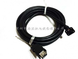 MR-J3ENCBL5M-A1-L/H三菱驱动器编码线缆，三菱伺服电机电源线、三菱电机刹车制动线缆特价促销