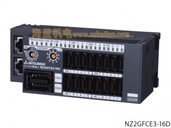 NZ2GFCE3-16DE|16点 DC24V（源型）输入，远程模块、e-CON连接器、3线式