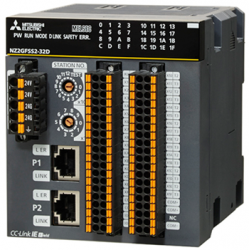 三菱cc-link NZ2GFCF1-32D 32点 DC24V（漏型）输入，远程?？?、FCN式