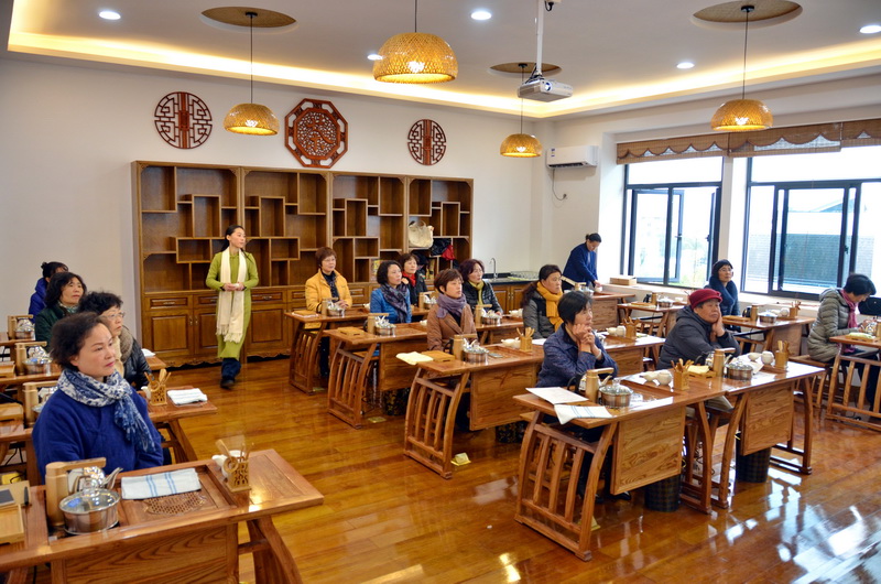 老年开放大学--茶艺课